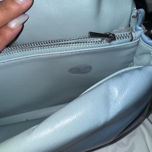 Coach Pillow Tabby LH/Aqua Multi 26 - Picture 10 of 10